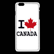 Coque iPhone 6Plus / 6Splus I love Canada 2