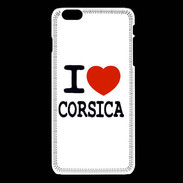 Coque iPhone 6Plus / 6Splus I love Corsica