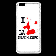 Coque iPhone 6Plus / 6Splus i love Guadeloupe 2
