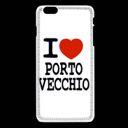 Coque iPhone 6Plus / 6Splus I love Porto Vecchio