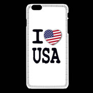 Coque iPhone 6Plus / 6Splus I love USA 2