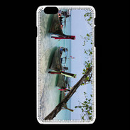 Coque iPhone 6Plus / 6Splus DP Barge en bord de plage 2