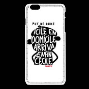 Coque iPhone 6Plus / 6Splus Adishatz Humour Puy de Dome