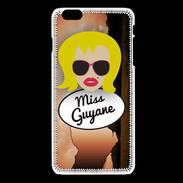 Coque iPhone 6Plus / 6Splus Miss Guyane Blonde