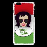 Coque iPhone 6Plus / 6Splus Miss Italie Brune
