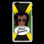 Coque iPhone 6Plus / 6Splus Miss Jamaica Black