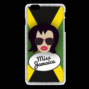 Coque iPhone 6Plus / 6Splus Miss Jamaica Brune