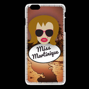 Coque iPhone 6Plus / 6Splus Miss Martinique Rousse