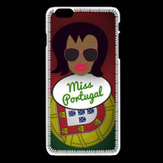 Coque iPhone 6Plus / 6Splus Miss Portugal Black