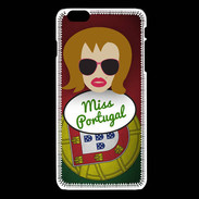 Coque iPhone 6Plus / 6Splus Miss Portugal Rousse