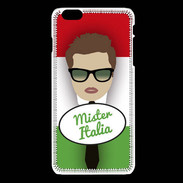 Coque iPhone 6Plus / 6Splus Mister Italie Chatain