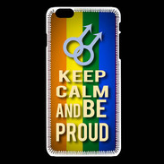 Coque iPhone 6Plus / 6Splus Keep Calm and Be Proud mens Gay