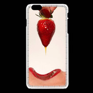 Coque iPhone 6Plus / 6Splus Plaisir et fraise PR20