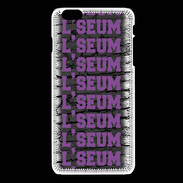 Coque iPhone 6Plus / 6Splus L'seum violet