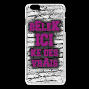 Coque iPhone 6Plus / 6Splus Belek Ici Violet