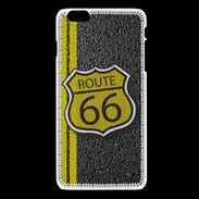 Coque iPhone 6Plus / 6Splus route 66 goudron
