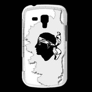 Coque Samsung Galaxy Trend Carte de la Corse avec tête 5