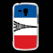 Coque Samsung Galaxy Trend Drapeau français et Tour Eiffel