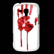 Coque Samsung Galaxy Trend Trace de sang