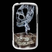 Coque Samsung Galaxy Trend Tête de mort cendrier