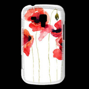 Coque Samsung Galaxy Trend Dessin de coquelicot