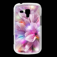 Coque Samsung Galaxy Trend Design Orchidée violette