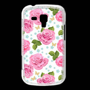 Coque Samsung Galaxy Trend Vintage Rose 3
