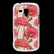 Coque Samsung Galaxy Trend Fleurs vintage 2
