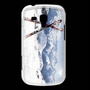Coque Samsung Galaxy Trend Paire de ski en montagne
