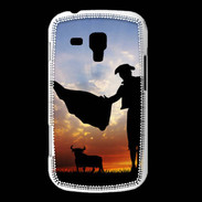 Coque Samsung Galaxy Trend Silhouette d'un toréador