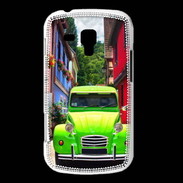 Coque Samsung Galaxy Trend 2cv verte de collection