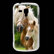 Coque Samsung Galaxy Trend Cheval et poulain