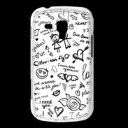 Coque Samsung Galaxy Trend Mélange de mots