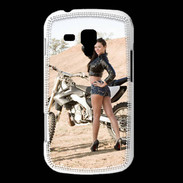 Coque Samsung Galaxy Trend Moto cross sexy 
