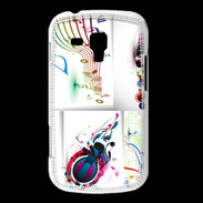 Coque Samsung Galaxy Trend Abstract musique