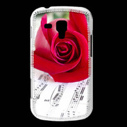 Coque Samsung Galaxy Trend La musique en rose