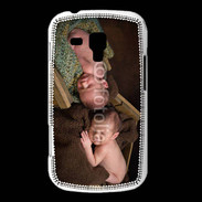 Coque Samsung Galaxy Trend Jumeaux dormant dans des caisses