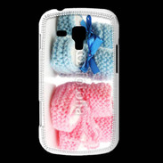 Coque Samsung Galaxy Trend Chaussures bébé 3