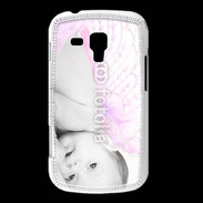 Coque Samsung Galaxy Trend Bébé ailes d'ange rose