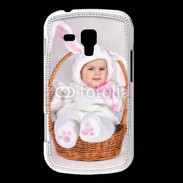 Coque Samsung Galaxy Trend Bébé dans un panier