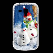 Coque Samsung Galaxy Trend Bonhommes de neige