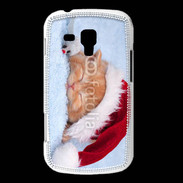 Coque Samsung Galaxy Trend Chaton Noël 2