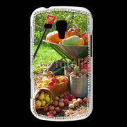 Coque Samsung Galaxy Trend fruits et légumes d'automne