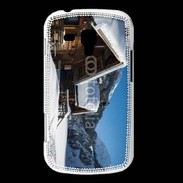 Coque Samsung Galaxy Trend Chalet enneigé