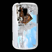 Coque Samsung Galaxy Trend Chalet enneigé 2