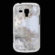 Coque Samsung Galaxy Trend Forêt enneigée