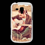 Coque Samsung Galaxy Trend Guitariste peace and love 1