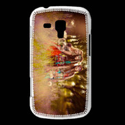 Coque Samsung Galaxy Trend Groupe de hippie dans les champs