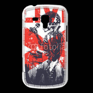 Coque Samsung Galaxy Trend Tête de mort en concert live