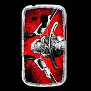 Coque Samsung Galaxy Trend Tête de mort shérif